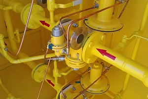 Изготовление и отгрузка газорегуляторного пункта ГРПШ-50-400-2 